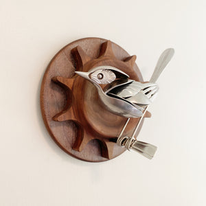 "Soleil" - Upcycled Metal Bird Sculpture