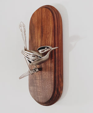 "Ada"- Upcycled Metal Bird Sculpture