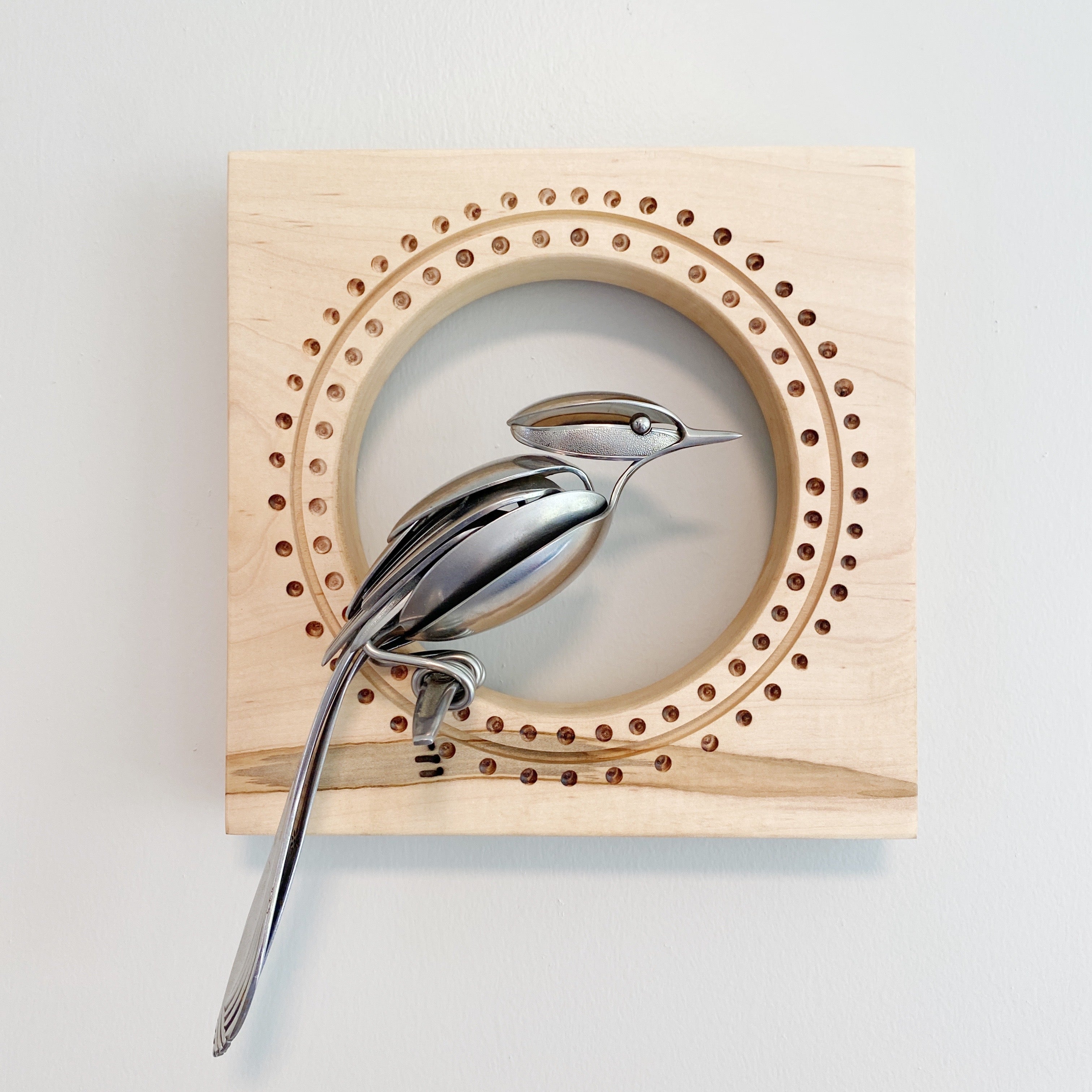 "Rialto" - Upcycled Metal Bird Sculpture